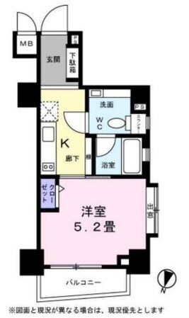 レジディア恵比寿IIIの物件間取画像